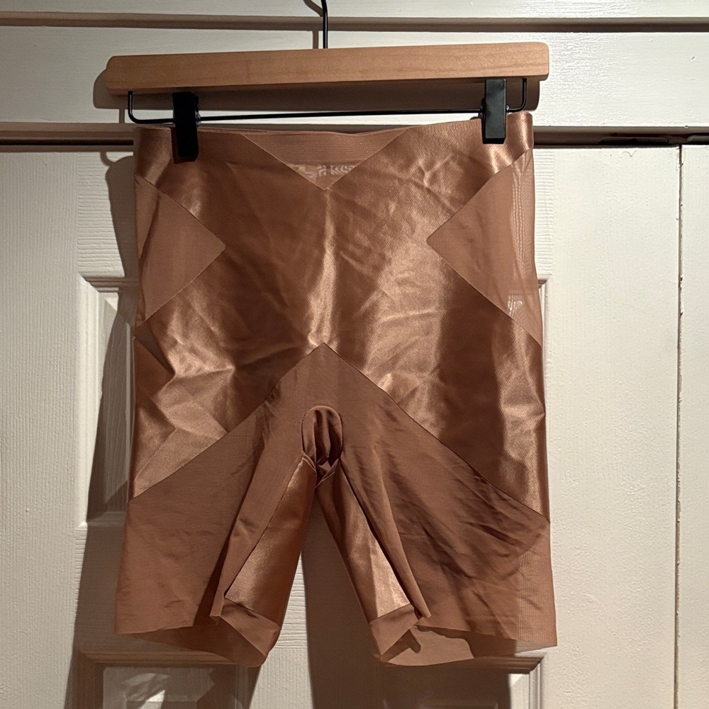 Spanx Brown Shapewear Shorts Size Small NWOT